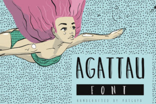 Agattau: A Hand-Drawn Typeface for Editorial Calm
