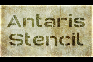 Antaris Stencil: A Bold Typeface for Brand Identity