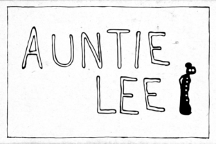 Auntie Lee Outline Font Review for Designers