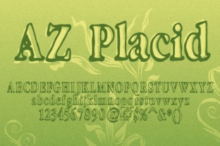 AZ Placid: A Serif Font for Polished Branding