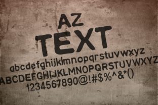 AZ Text: A Playful Sans Serif Font for Bold Digital Campaigns
