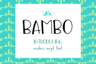 Bambo: A Hand-Drawn Sans Serif for Editorial Warmth