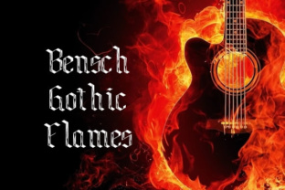 Bensch Gothic Flames: A Bold Typeface for Branding