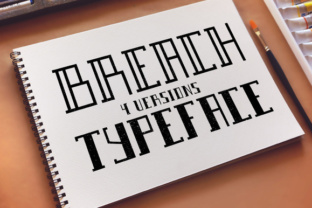 Breach: A Geometric Sans Serif Typeface for Editorial Design