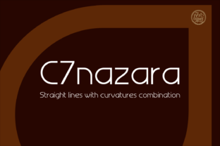 C7nazara Font: A Modern Sans Serif for Branding