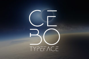 Cebo Typeface: Minimalist Clarity for Modern Branding