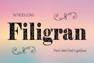 Filigran: A Decorative Typeface for Elegant Branding