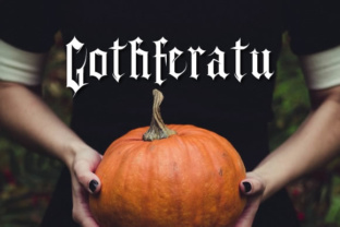 Gothferatu: A Bold Blackletter Font for Brand Identity