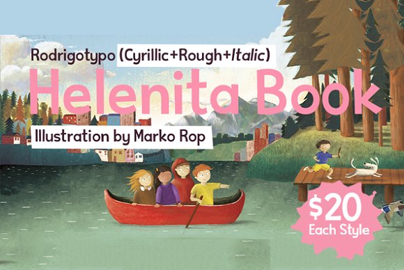Helenita Book Font for Scroll-Stopping Designs