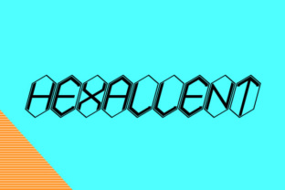 Hexcellent: A Decorative Font for Modern Web Design