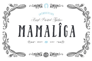Mamaliga: A Serif Font for Bold Web Headers