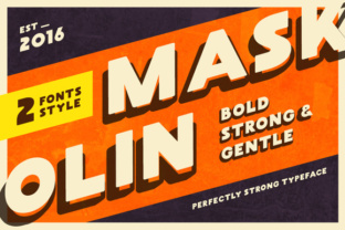 Maskoolin: A Bold Sans Serif Font for Impact