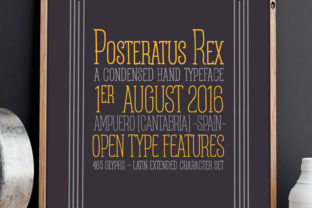 Posteratus Rex: The Serif Font That Elevates Brand Identity
