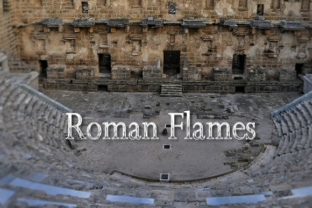 Roman Flames: A Decorative Font for Bold Campaigns