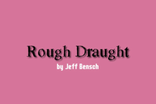 Rough Draught Font for Handmade Sellers