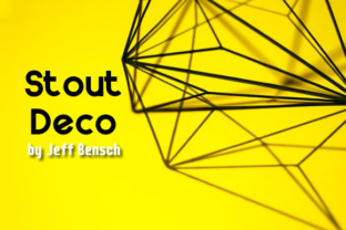 Stout Deco: A Bold Sans Serif Font for Modern Brands