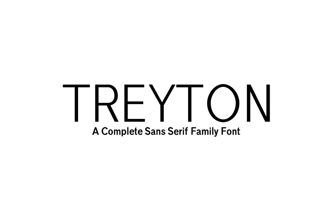 Treyton: A Versatile Sans Serif Font for Editorial Design